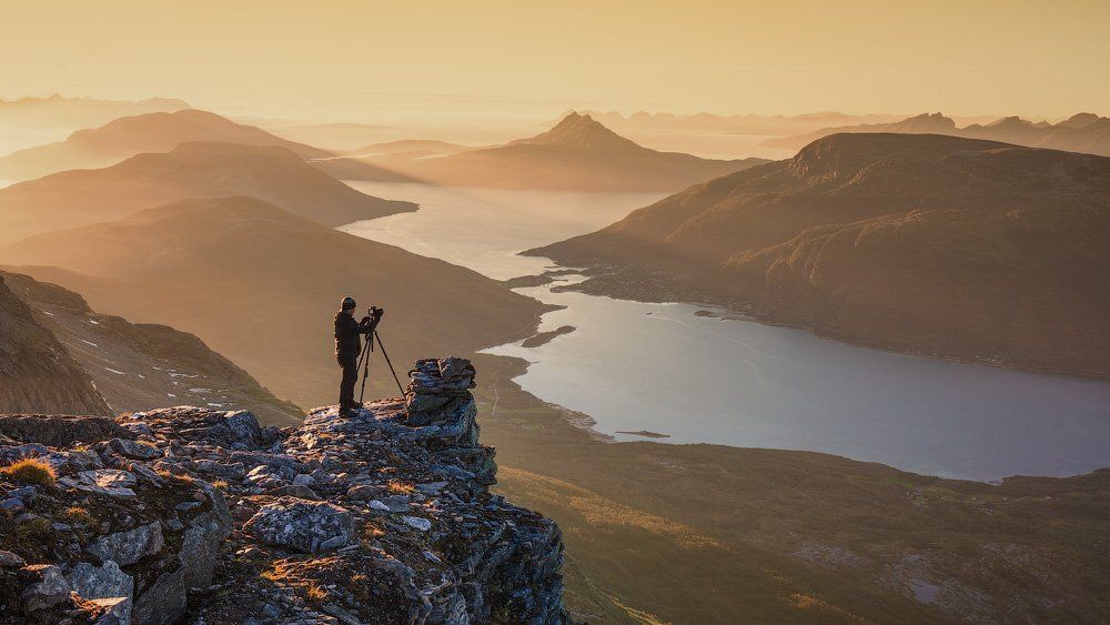 Over the norwegian mountains.