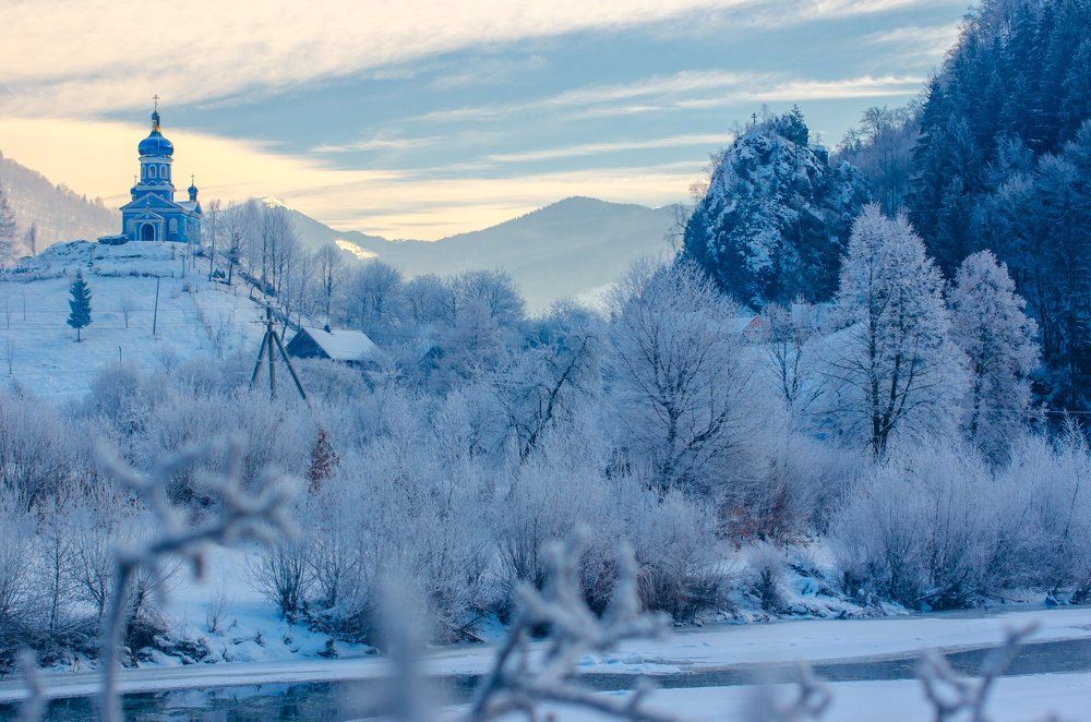 Новогодняя сказка в Карпатах