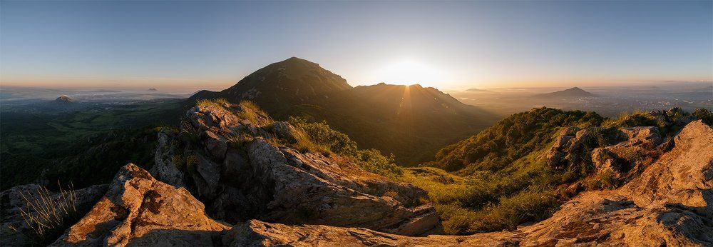 Встречая рассвет на Бештау