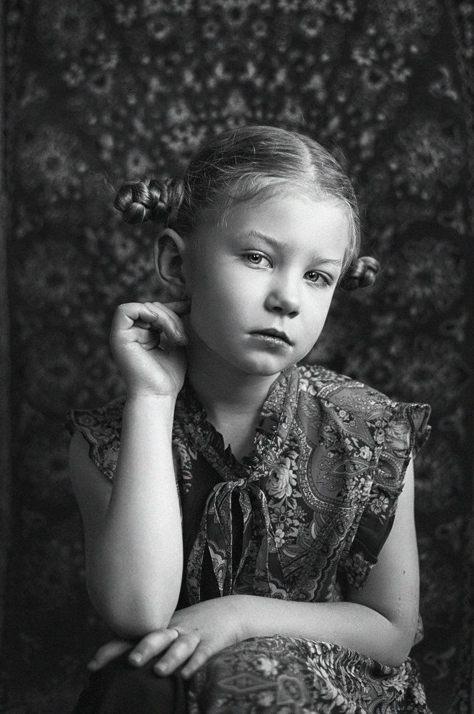 Portrait on the carpet