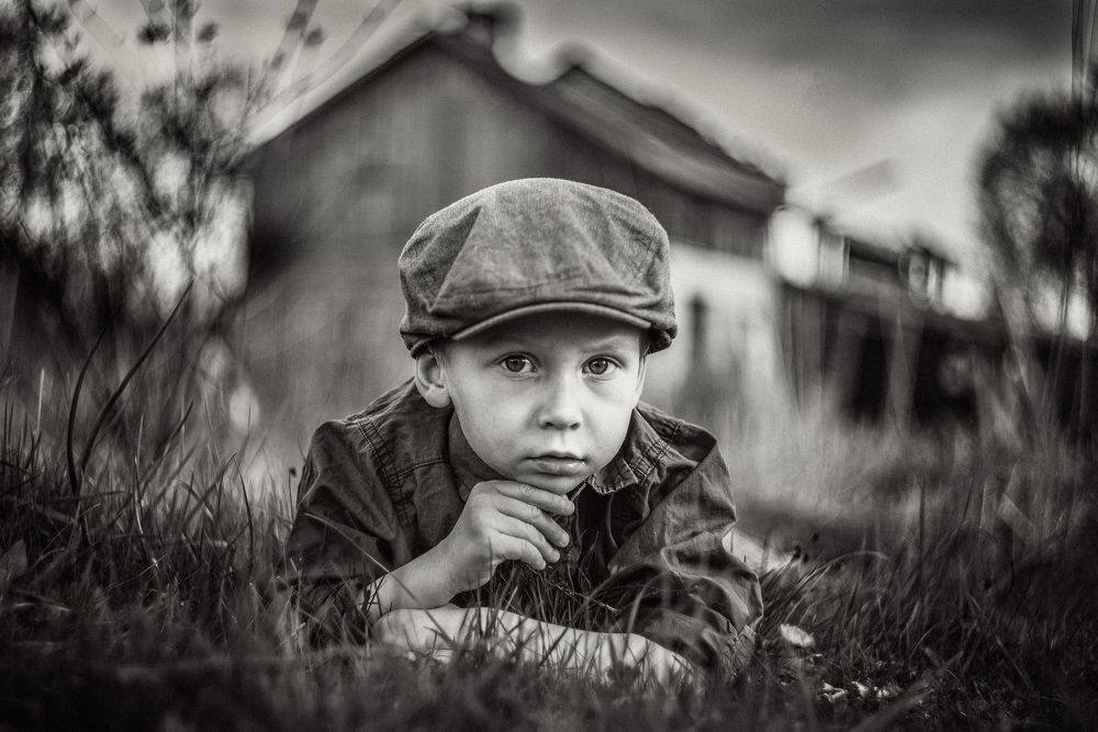 Мальчик на хуторе