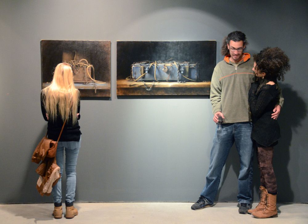 На выставке