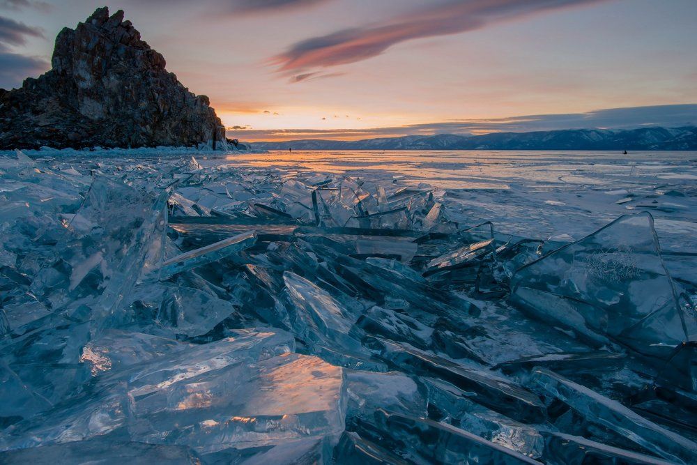 Закат на Ольхоне