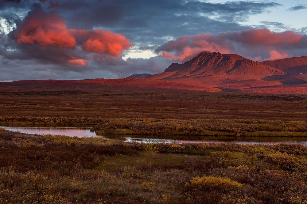 Вечер в долине Соби.