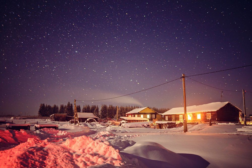 Деревенская ночь