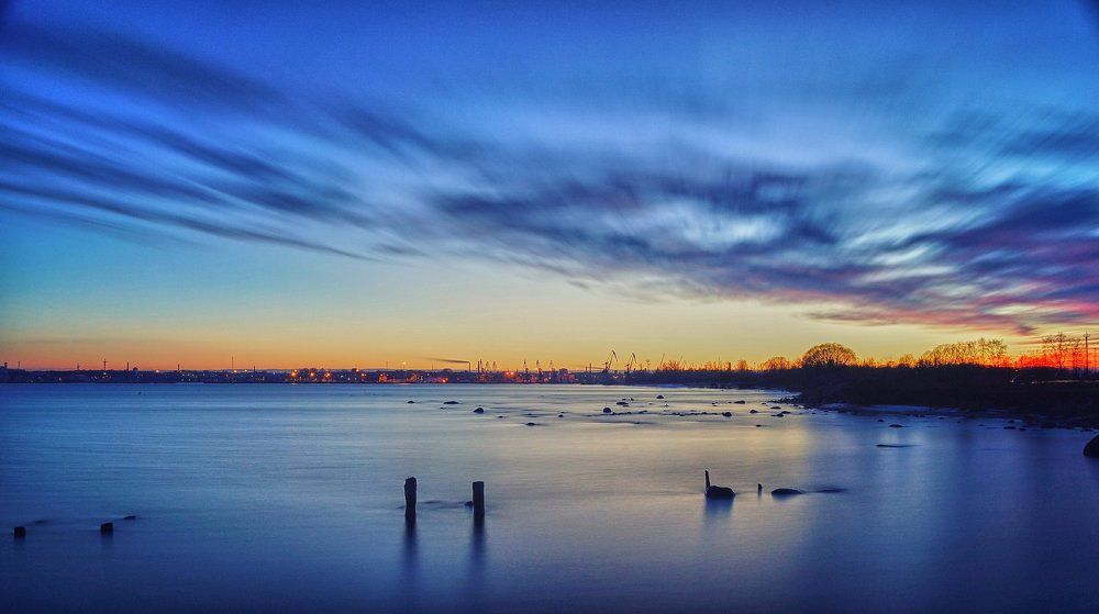 Baltic sea, Sunset