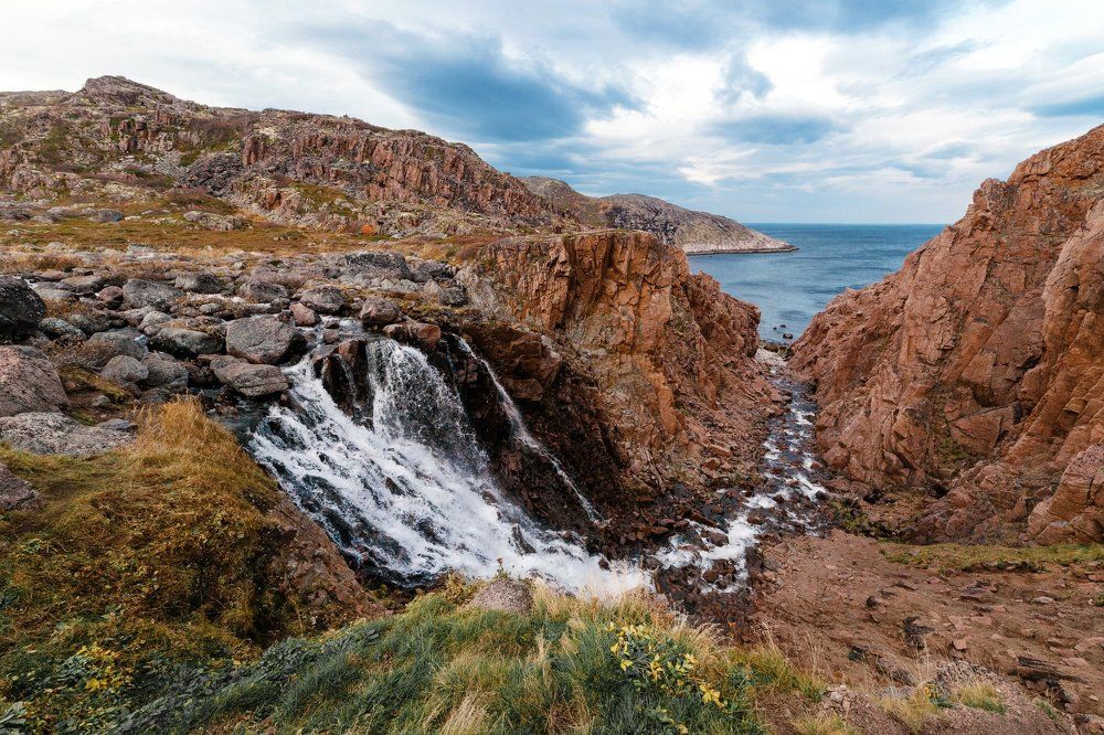 Waterfall in Teriberka
