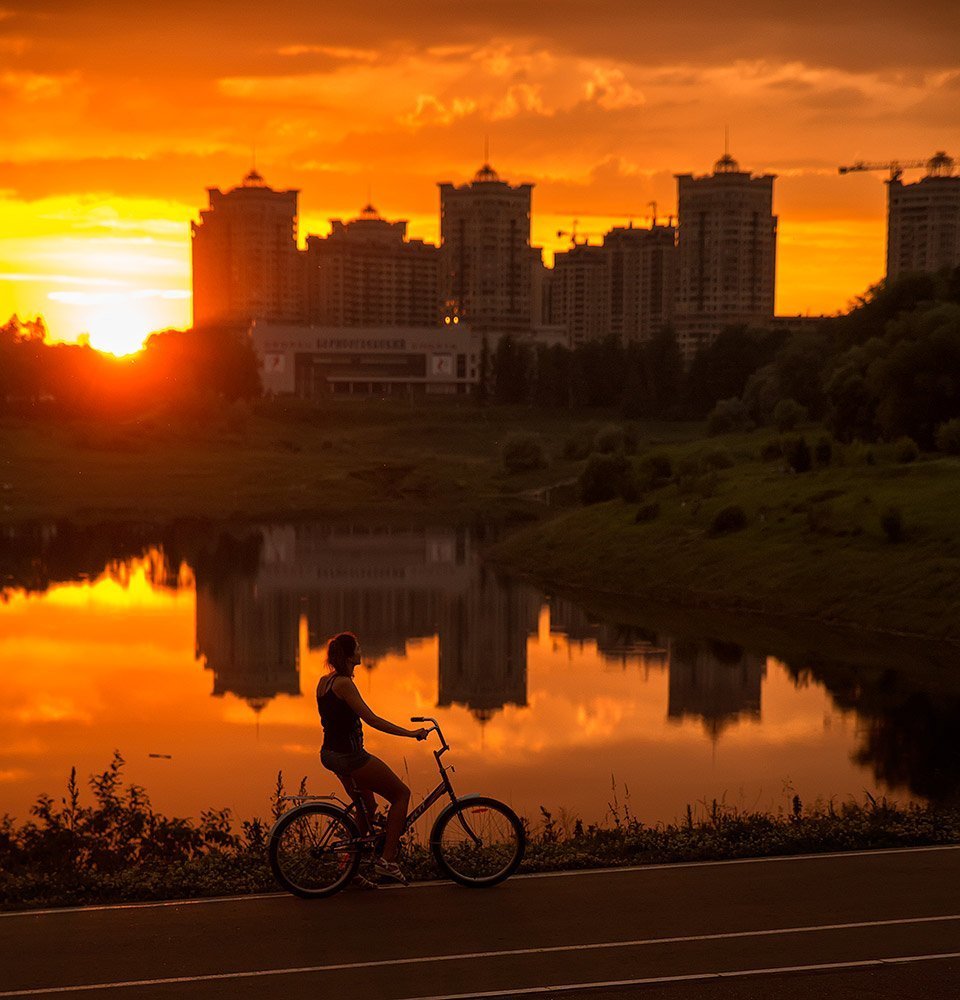 Знойный вечер.