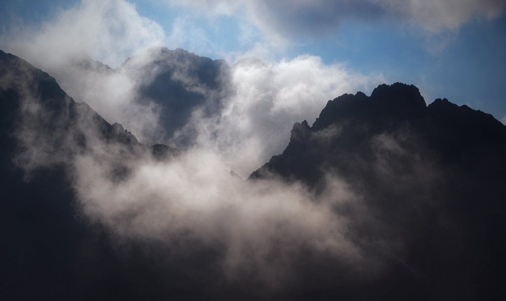 Painted by clouds