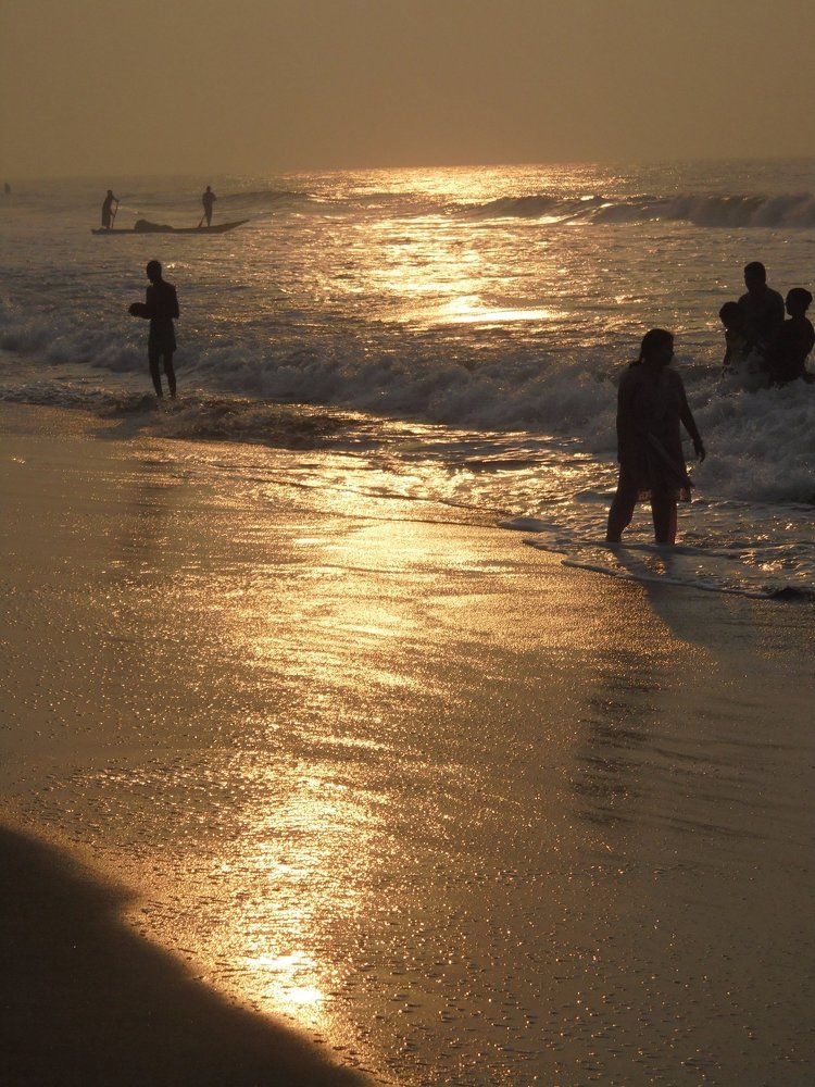 Golden sea