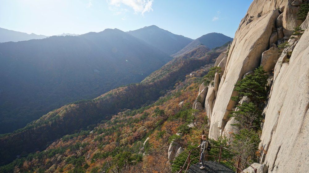 Корейские горы.