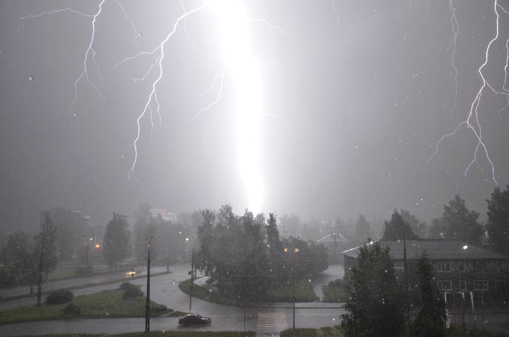 Сильная гроза