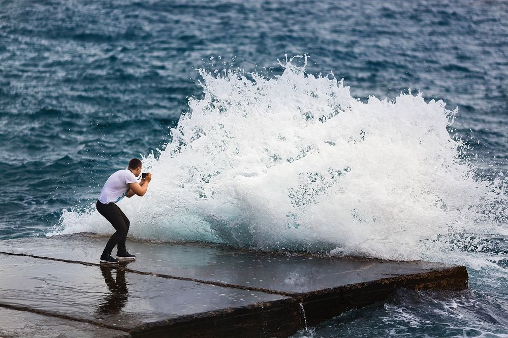 За секунду до...