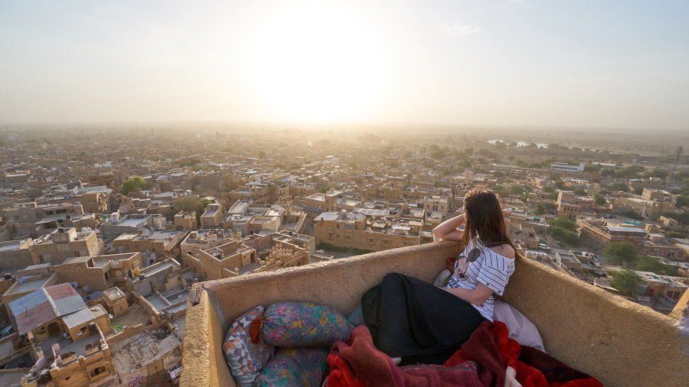 В сердце пустыни Тар.