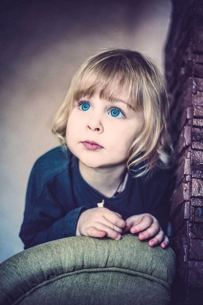 голубоглазая