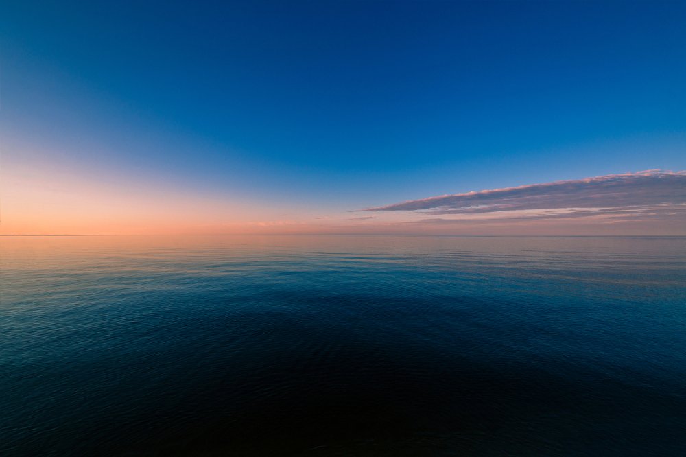 Закат на Ладоге