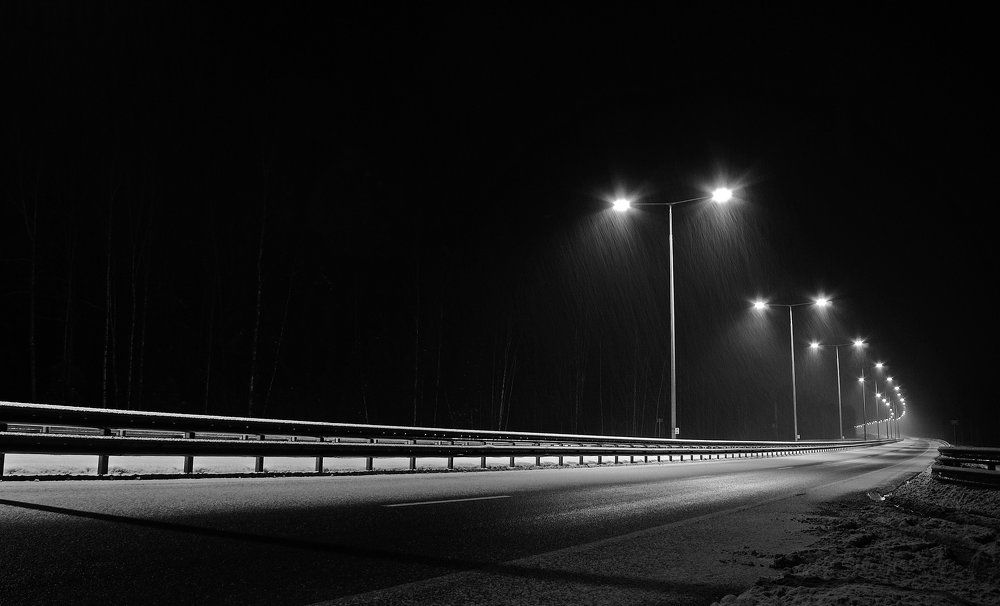 Ночная трасса