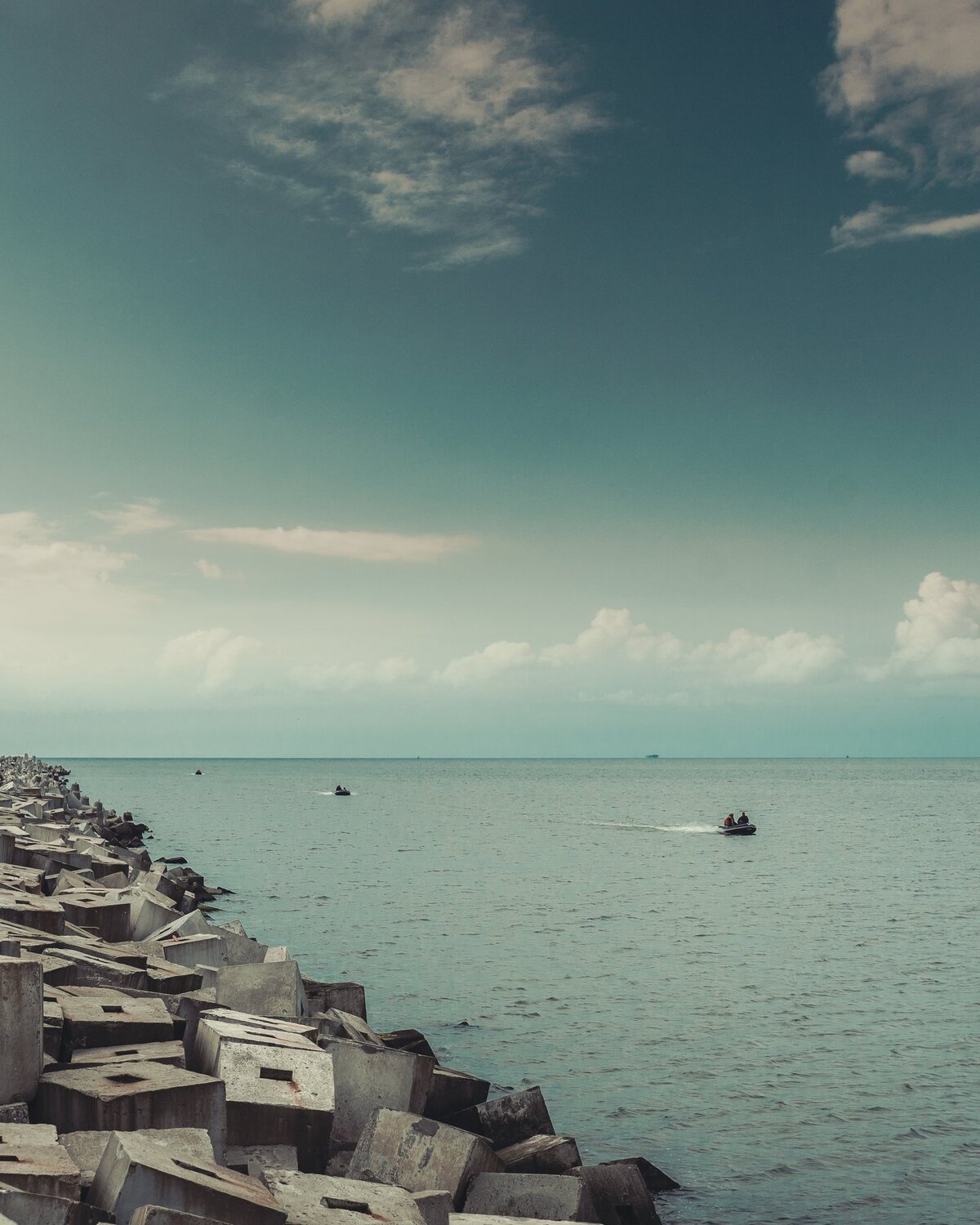Abstract sea