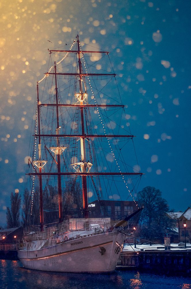 First snow. Winter has coming...