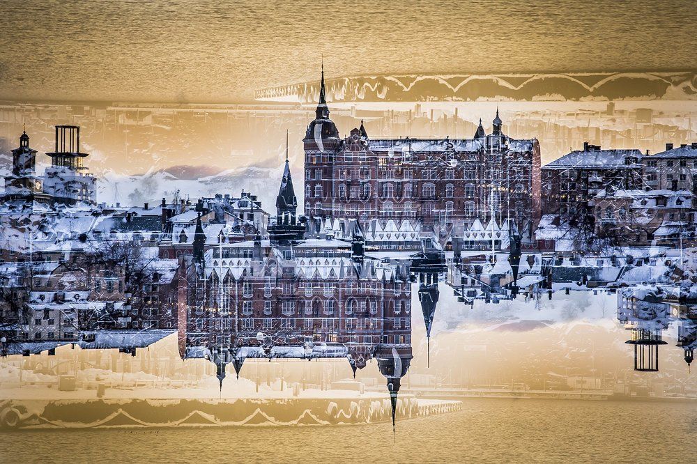 Снежный Стокгольм