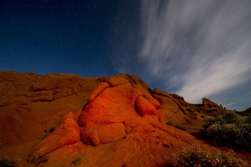 Каньон "Cказка" в лунном свете
