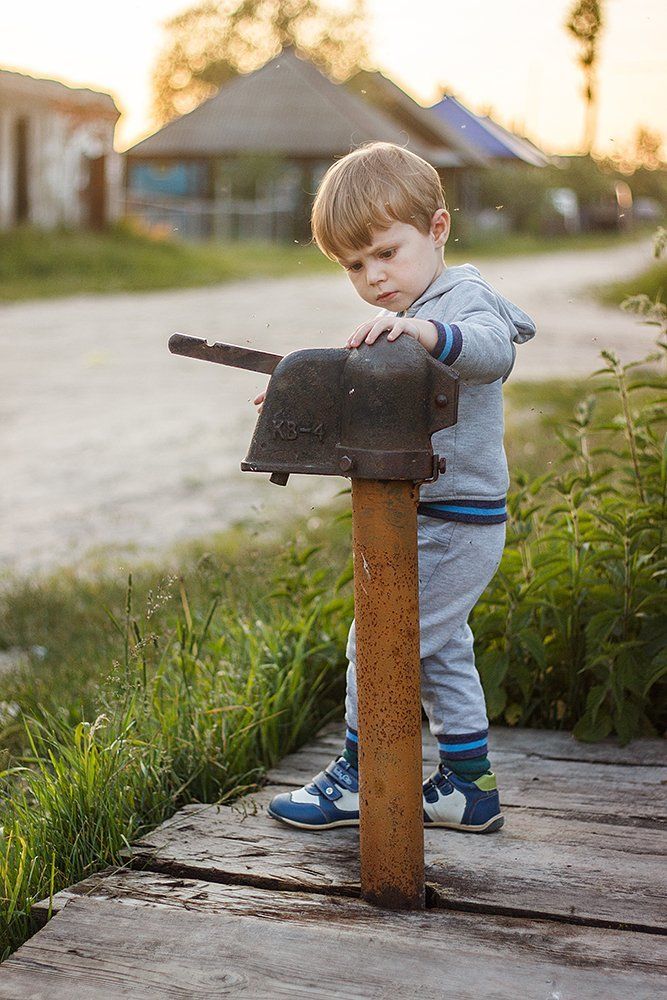 деревенский вечер