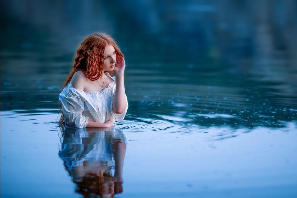 Купальщица