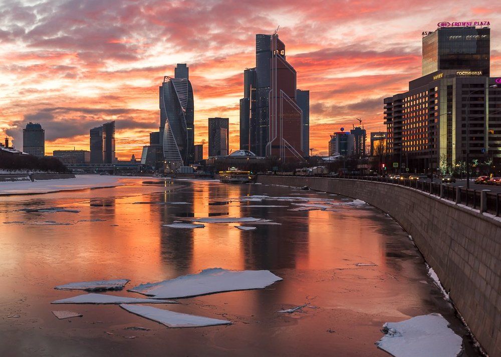 Закат над Сити