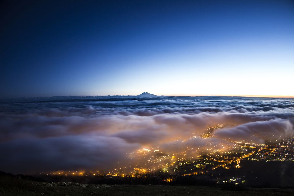 над облаками!