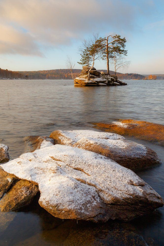 первый снег