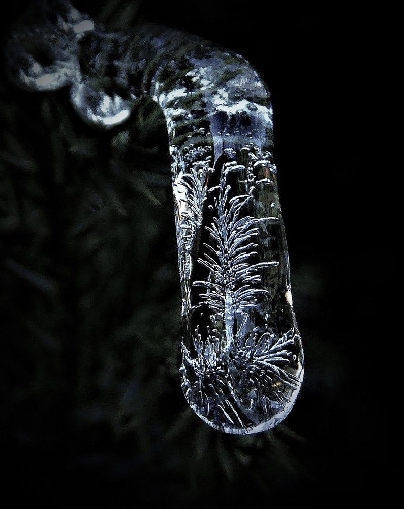 Новогодняя сосулька