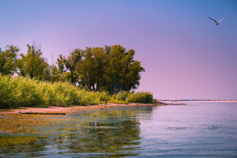 Утро на Волге