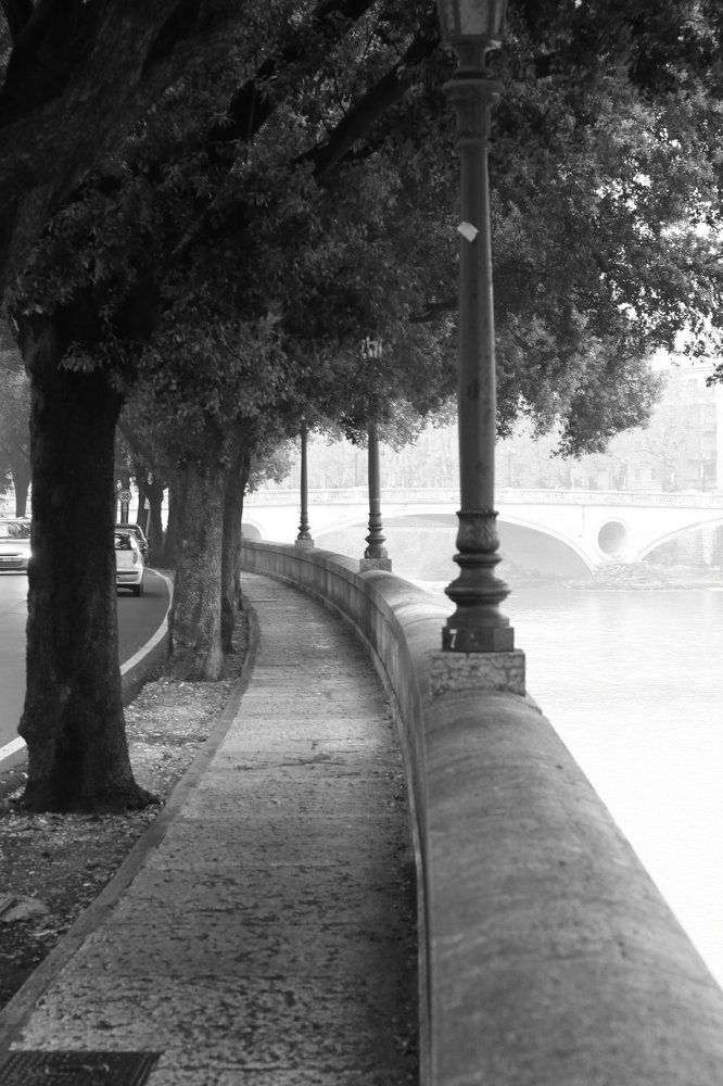 Набережная реки Адиджо. Верона