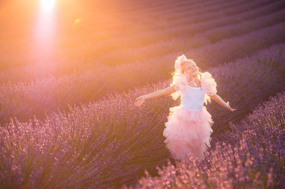 Лавандовый закат