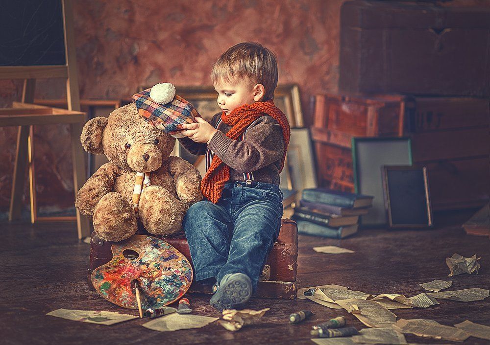 Юный художник