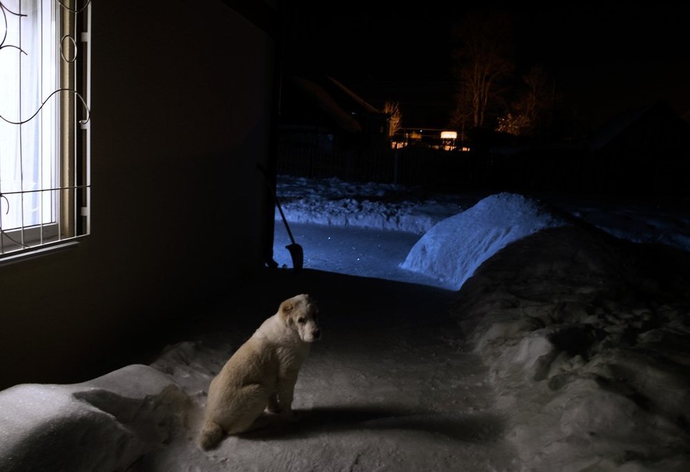 морозный вечер