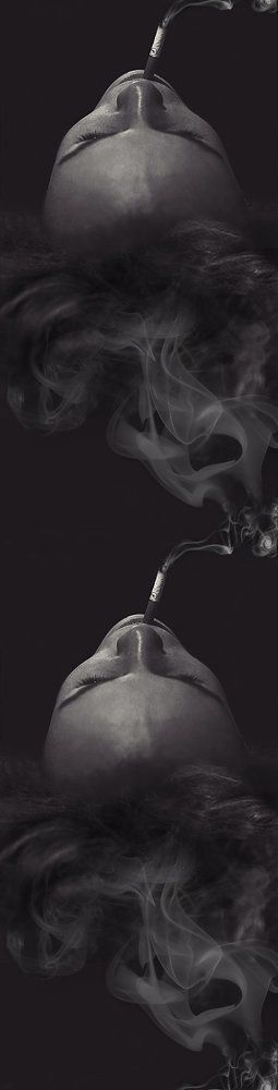 She keeps smoke in her (h)air