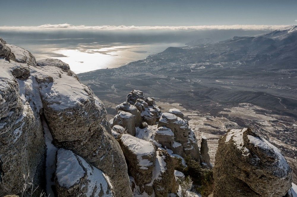 Вид с вершины Южной Демерджи