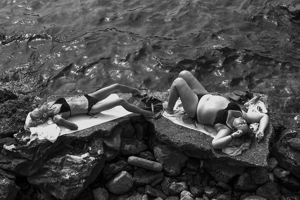 Пляжные контрасты