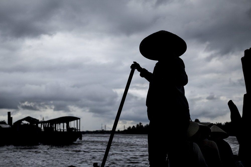 Вьетнамский паромщик