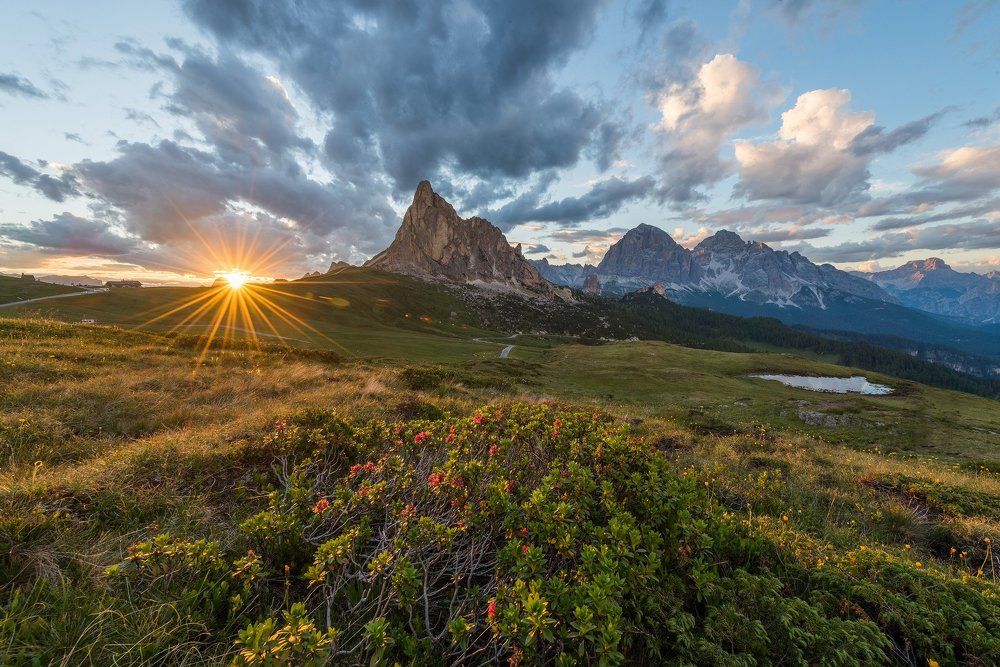 Золотой закат