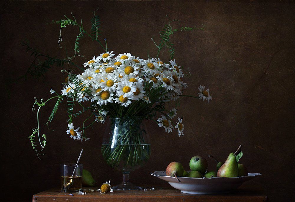 Ромашки и груши