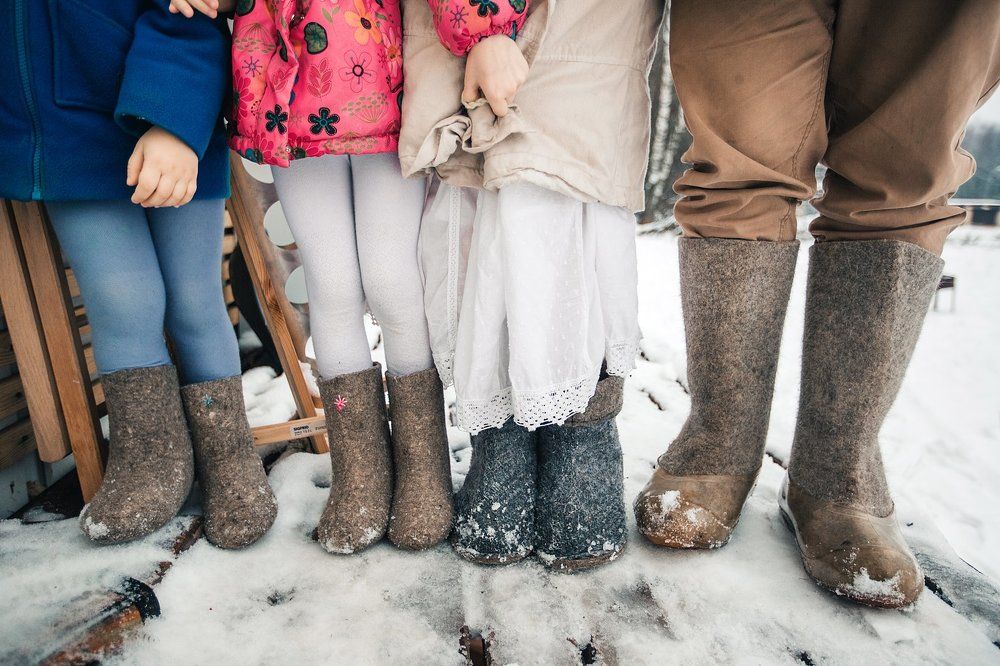 Winter family/Зимняя семья