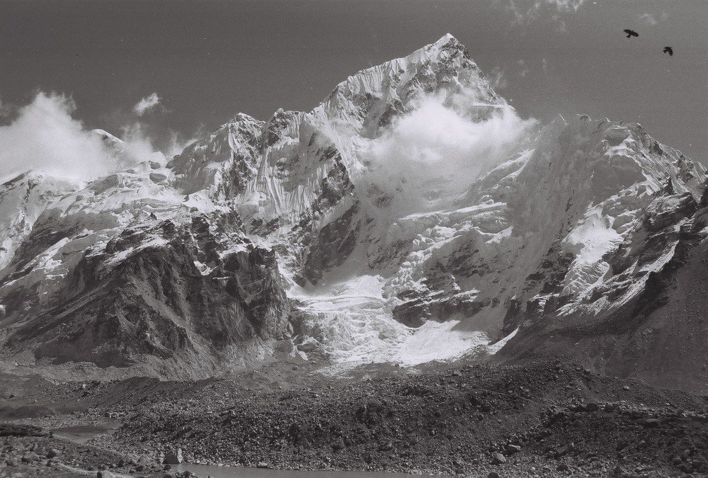 the Himalayas