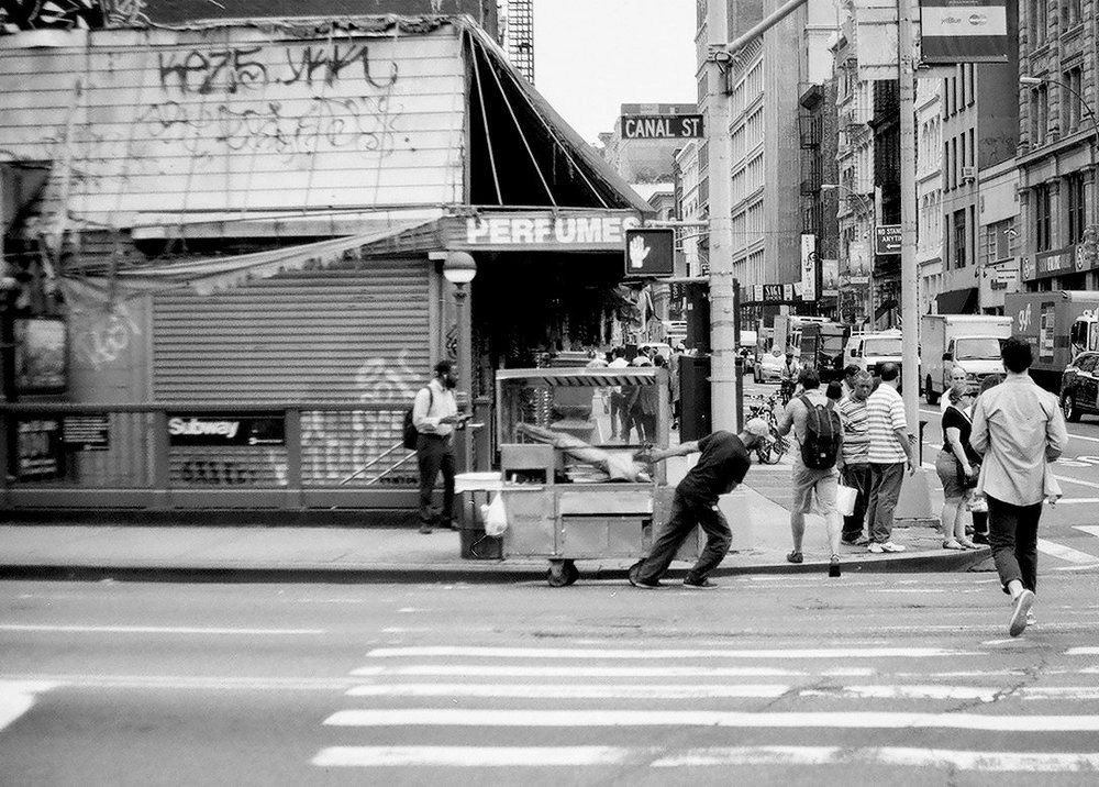 man at work