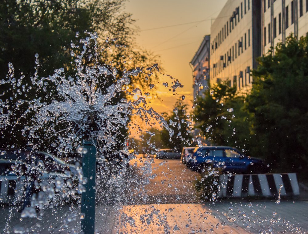Городской закат