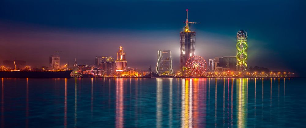 night Batumi.