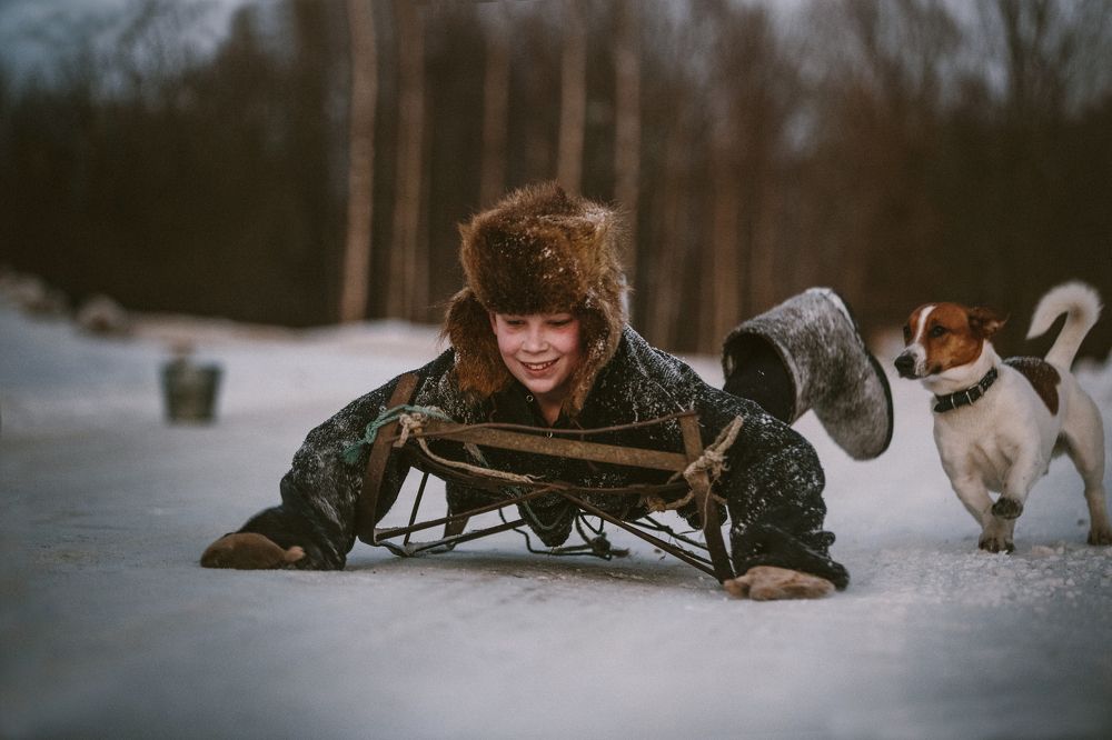 Деревенское детство