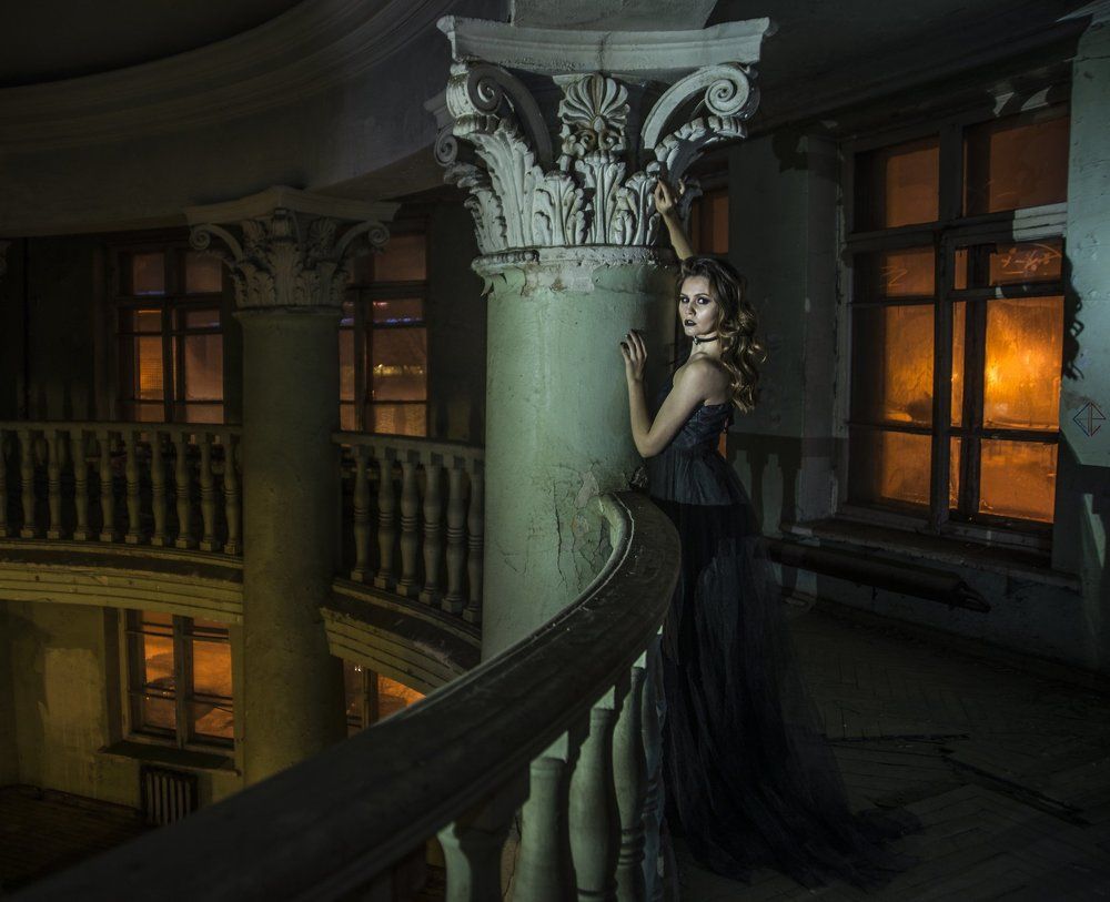 night in the theater