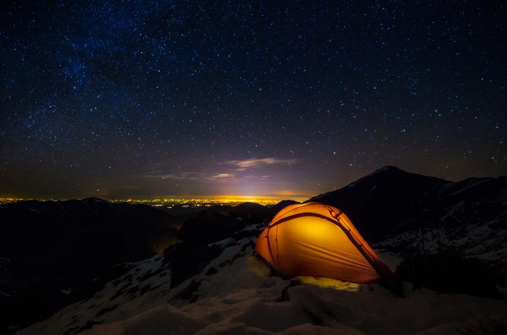 Города остались внизу